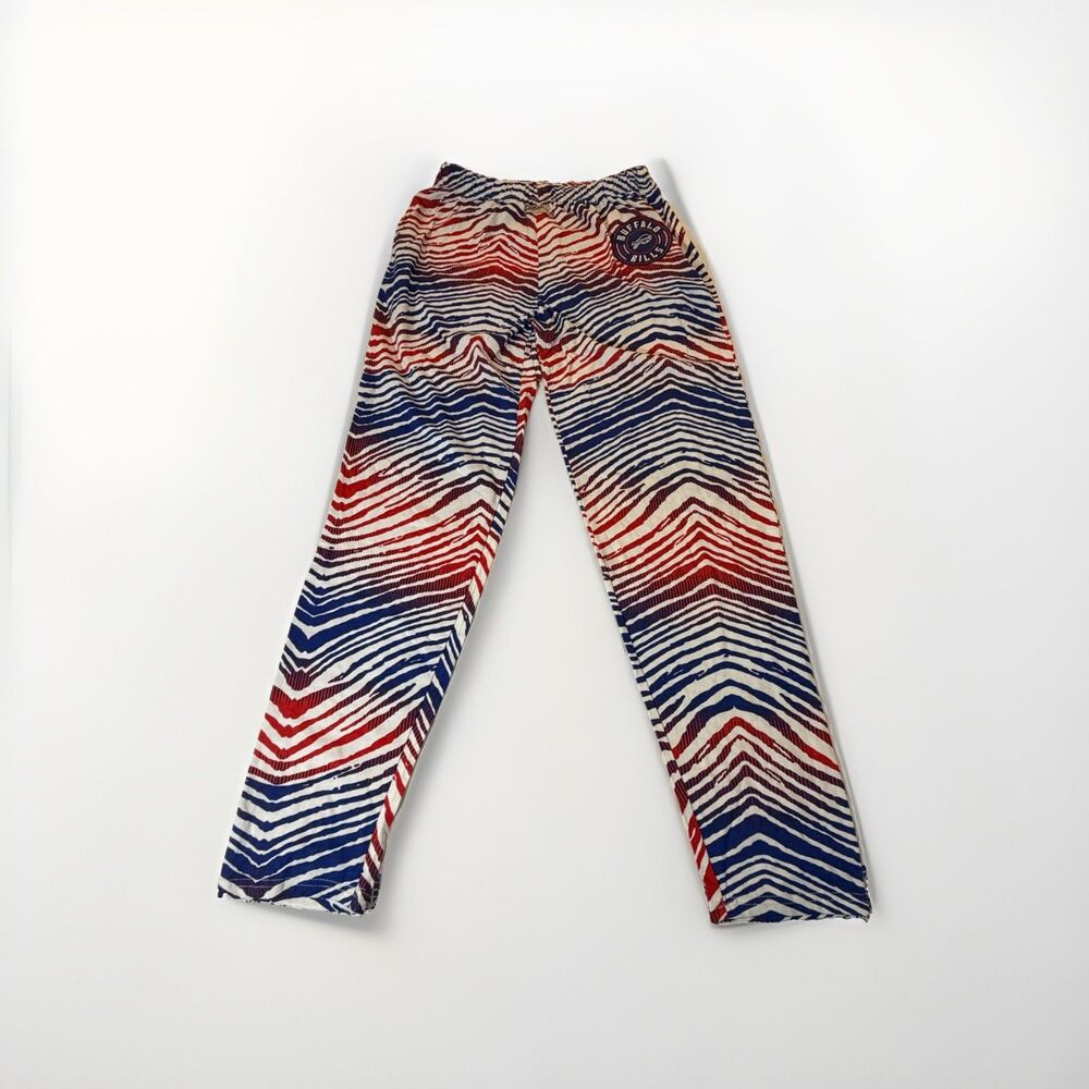 New Buffalo Bills Zubaz Pants Men’s 3XL Red White Blue Zebra Print